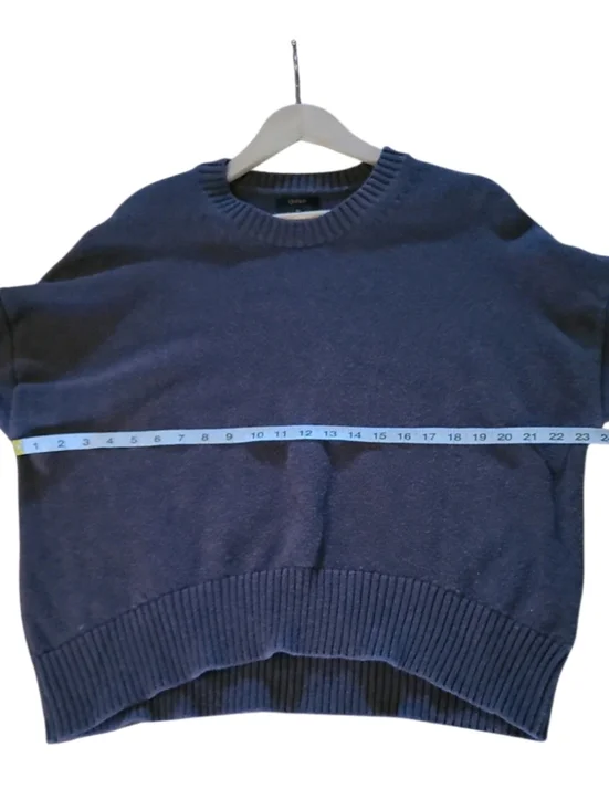 Quince Boyfriend Crew 100%Organic Cotton Sweater Heather Brown - Picture 14 of 16